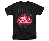 Dc Wonder Woman Men's Superhero Girls Comics Good To Be Bad Short Sleeve Adult Tee / T-Shirt