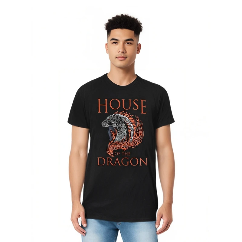 House Of The Dragon Men's Hod Illustration Short Sleeve Adult Tee / T-Shirt