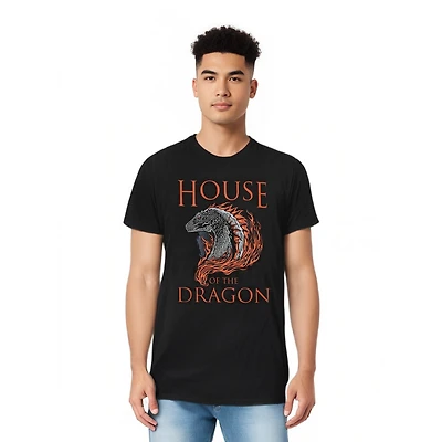 House Of The Dragon Men's Hod Illustration Short Sleeve Adult Tee / T-Shirt