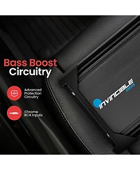 Pyle Mono-Block Mosfet Amplifier, 2000 Watt Max, Invincible Series