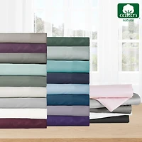 Soft 400 Thread Count 100% Cotton Deep Pocket Queen Fitted Sheet Only by California Design Den