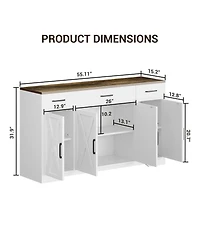 gaomon Sideboard with Storage