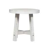 Liberty Furniture Splay Leg Round End Table