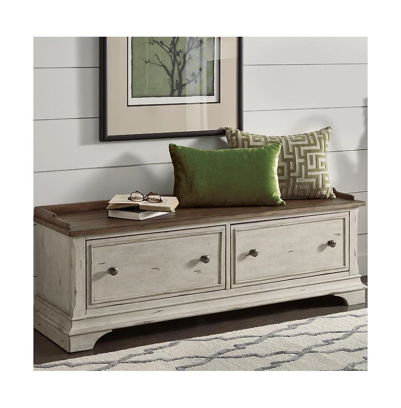 Liberty Furniture Storage Hall Bench