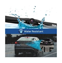 Pyle Car Camera & Rearview Mirror Display Kit, 4.3'' Lcd, Waterproof Backup Camera