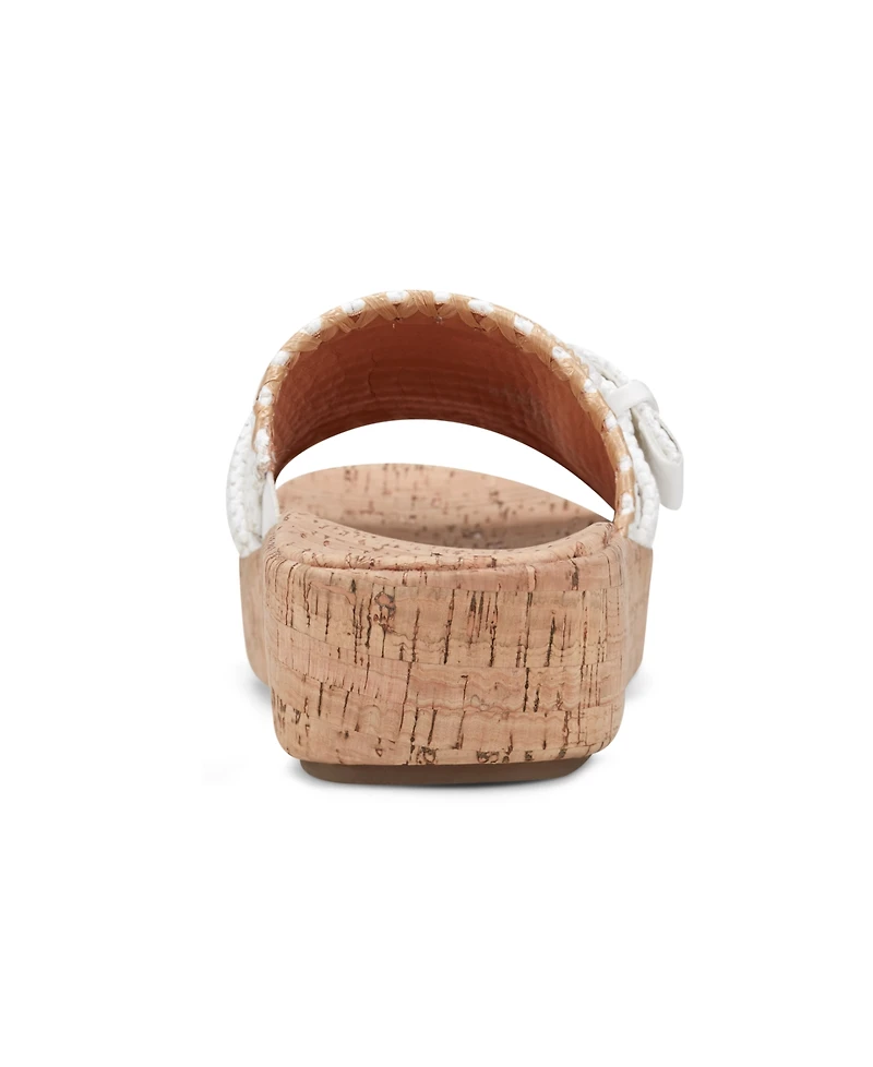 Earth Women's Samsy Platform Slide Sandals