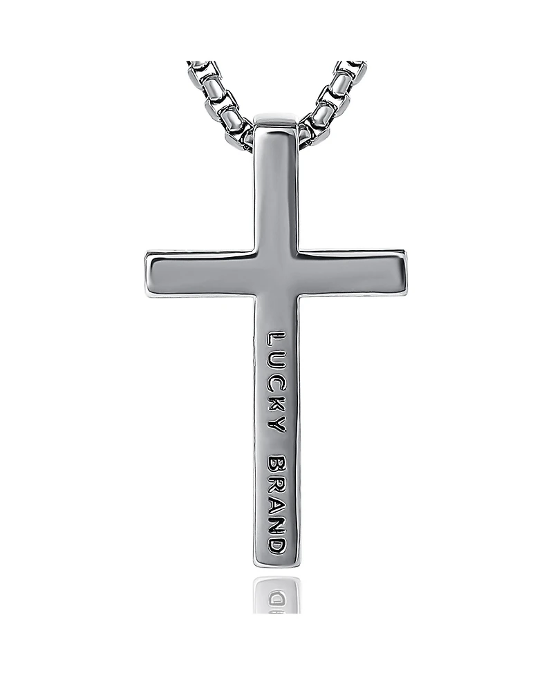 Lucky Brand Cross Pendant Necklace - 22''