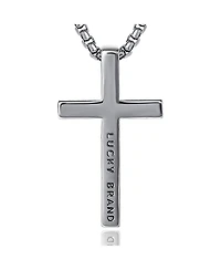 Lucky Brand Cross Pendant Necklace - 22''