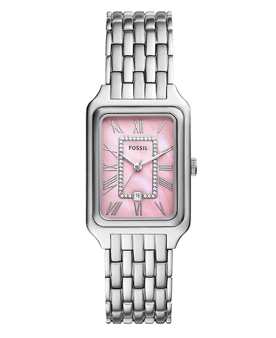 Fossil Women's Raquel Three-Hand Date Stainless Steel Watch