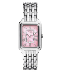 Fossil Women's Raquel Three-Hand Date Stainless Steel Watch