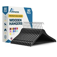Lifemaster Wooden Hanger Set