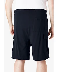 KingSize Big & Tall Lightweight Jersey Cargo Shorts