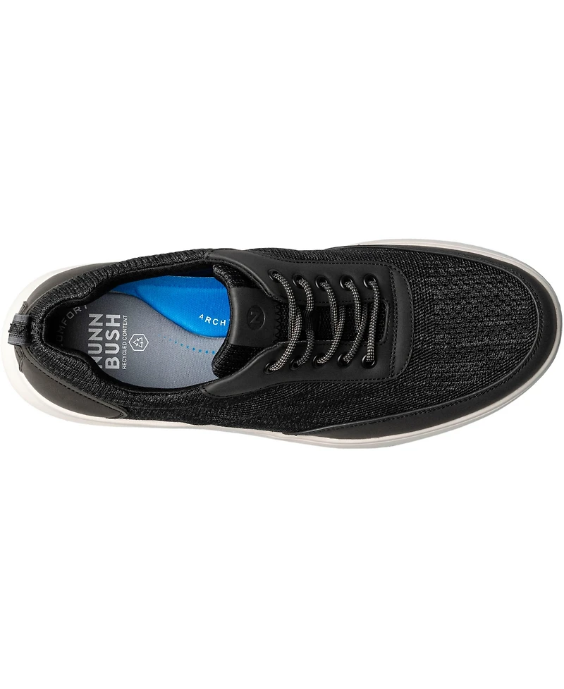 Nunn Bush Men's Ponte Knit Moc Toe Sneaker