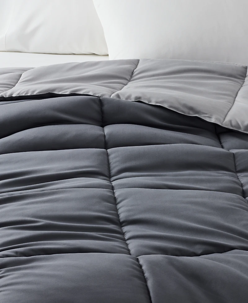 Arch Studio Microfiber Down Alternative Comforter, Full/Queen, Exclusively at Macy's