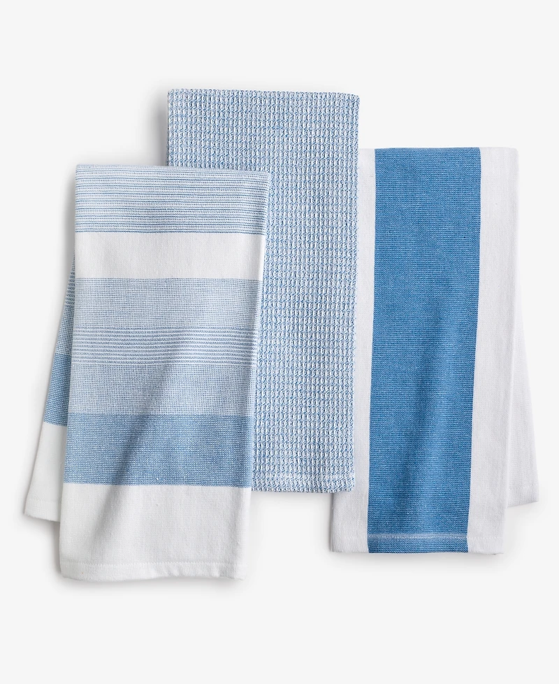 The Cellar 3 Pack Cotton Kitchen Towels, Exclusively at Macy's