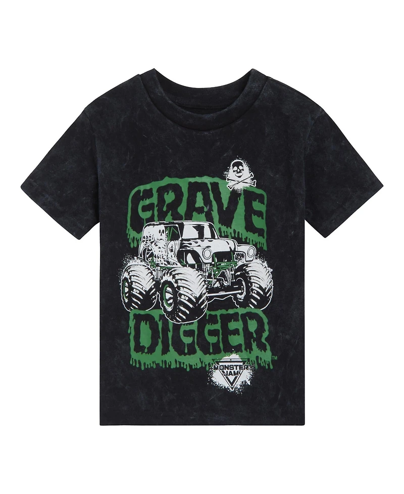 Monster Jam Toddler Boys 3 Pack T-Shirts