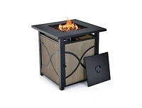 Slickblue 40,000 Btu Portable Lp Gas Propane Fire Pit Table