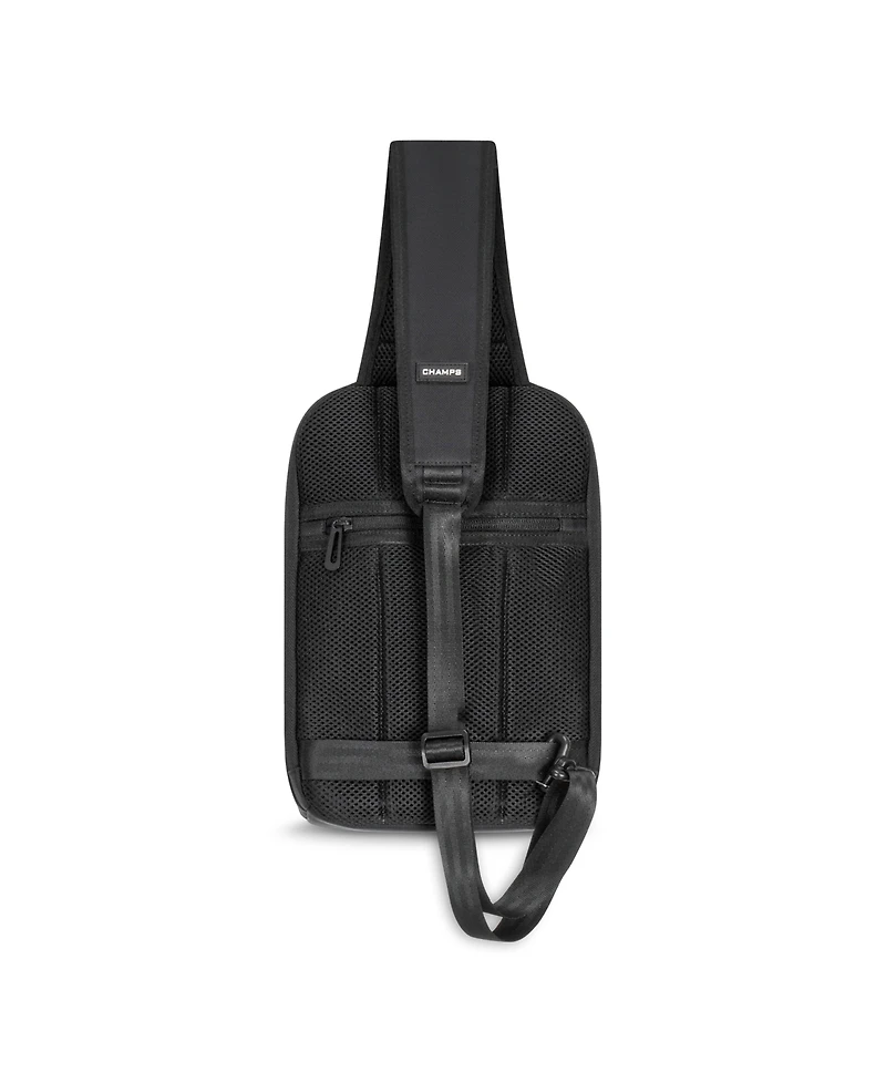 Champs Onyx Collection Leather Sling Bag