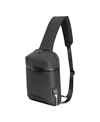 Champs Onyx Collection Leather Sling Bag
