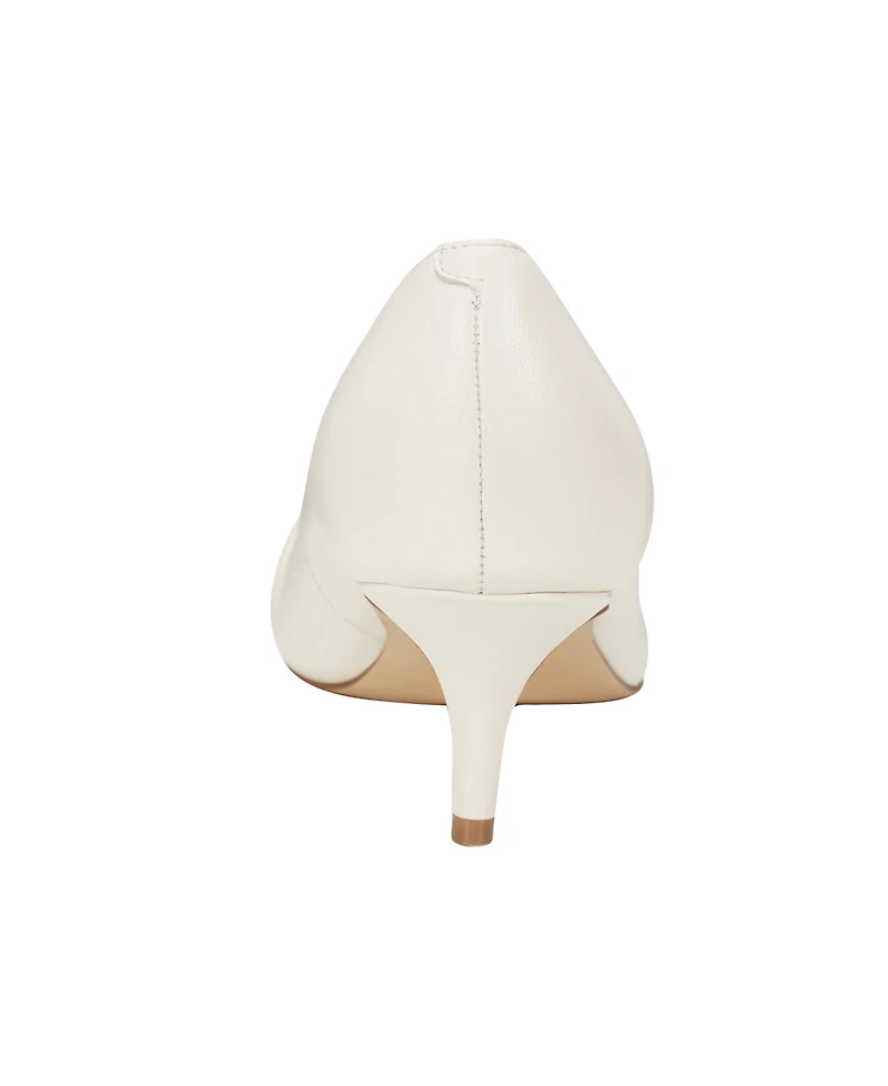 Marc Fisher Ltd Women's Paria Ruched Kitten Heel Pumps