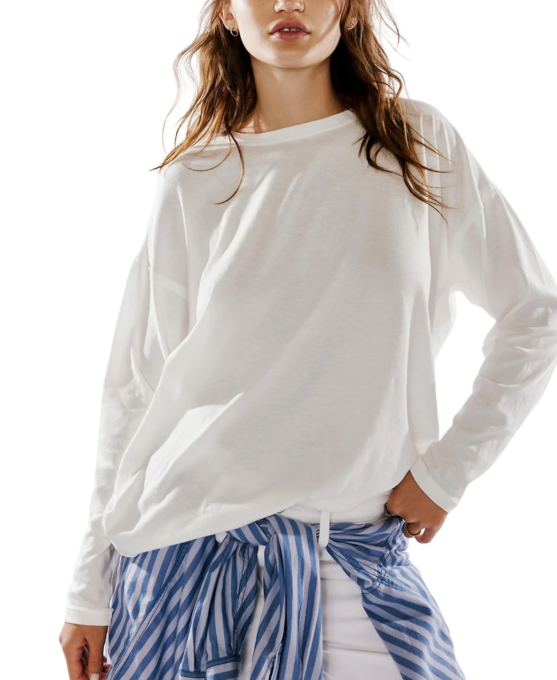 Free People Women's Nina Long-Sleeve Top