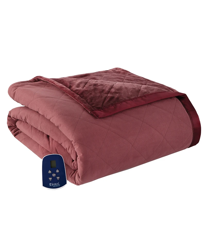 Shavel Micro Flannel to Ultra Velvet Electric Blanket