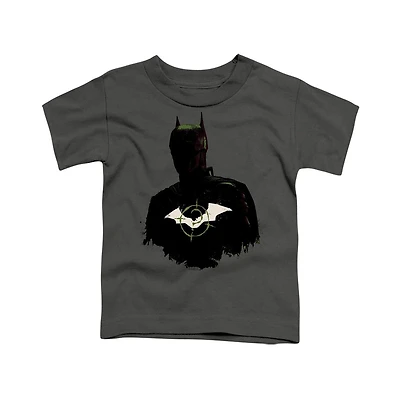 The Batman Baby-Girls Silhouette With Riddler Logo Short Sleeve Toddler Tee / T-Shirt
