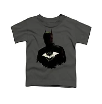 The Batman Baby-Girls Silhouette With Riddler Logo Short Sleeve Toddler Tee / T-Shirt