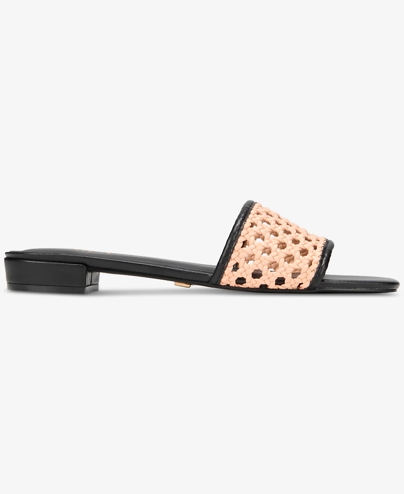Vaila Shoes Women's Daniella Flat Sandals - Extended Sizes 9-14