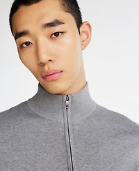 Tommy Hilfiger Men's Essential Quarter-Zip Pullover Knit Sweater