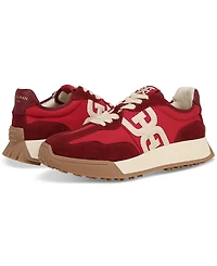 Sam Edelman Women's Langley Emblem Lace-Up Trainer Sneakers