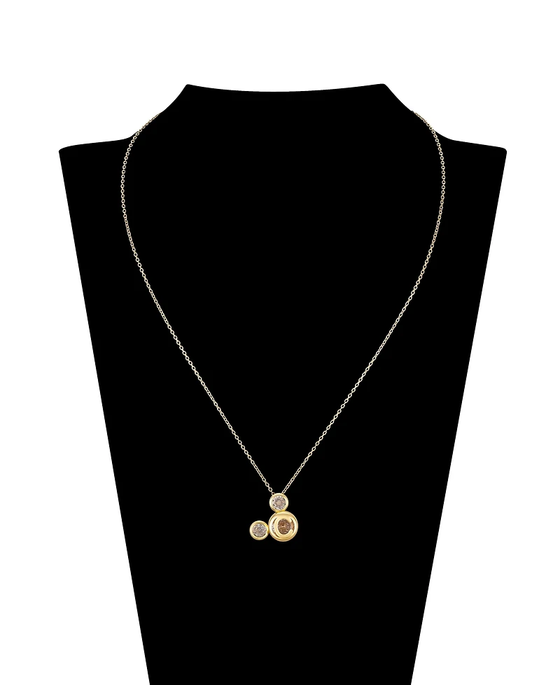 Disney Cubic Zirconia Mickey Mouse Dream Initial Pendant Necklace