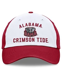 Top of the World Men's White/Crimson Alabama Crimson Tide Heritage Weston Adjustable Hat