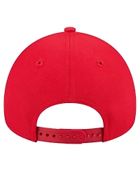 New Era Men's Red Kansas City Chiefs A-Frame 9FORTY Adjustable Hat