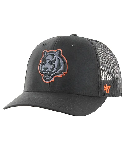 '47 Brand Men's Black Cincinnati Bengals Blackball Trophy Flex Hat