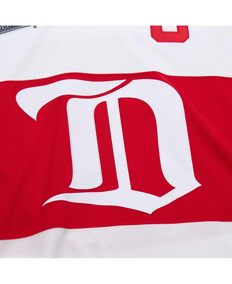 Mitchell & Ness Men's Nicklas Lidstrom White Detroit Red Wings 2008-09 Power Play Jersey