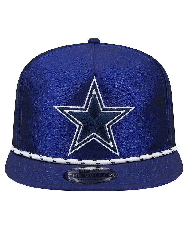 New Era Men's Navy Dallas Cowboys Rope Golfer Snapback Hat