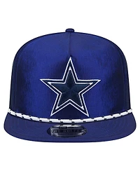 New Era Men's Navy Dallas Cowboys Rope Golfer Snapback Hat