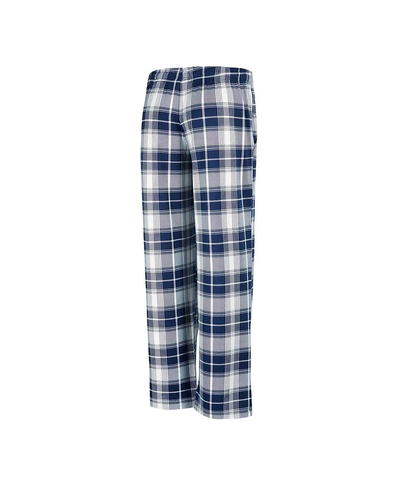Concepts Sport Women's Navy/Gray Dallas Cowboys Ashford Plaid Knit Pants