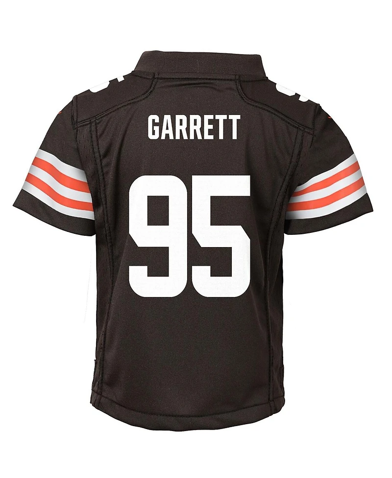 Nike Preschool Myles Garrett Brown Cleveland Browns Player Game Jersey
