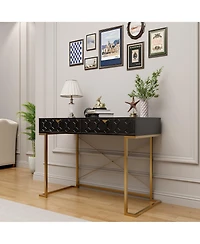 Boyel Living Functional Writing Desk with Ample Storage and Modern Design