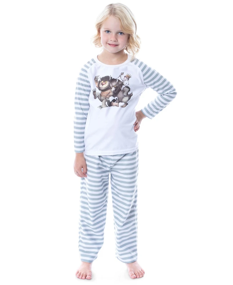 Where The Wild Things Are Toddler Boys Rumpus Start Striped 2 Piece Pajama Set