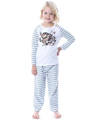 Where The Wild Things Are Toddler Boys Rumpus Start Striped 2 Piece Pajama Set