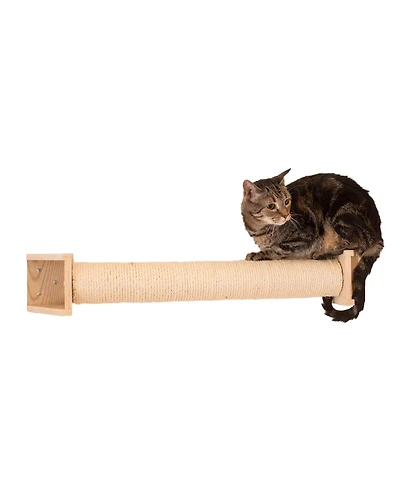 Armarkat W1907D Real Wood Wall Series: Wall-Mounted Scratching Station for Cats