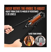 Squatz Adjustable Twister Bar Arm Exerciser for Strength Training