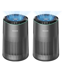 Morento Air Purifiers for Home, Air Purifier for Smoke Pet Dander Odors with Fragrance Sponge, Small Air Purifier with Sleep Mode for Bedroom Office