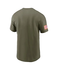 Jordan Men's Olive Oklahoma Sooners 2024 Military Appreciation Performance T-Shirt