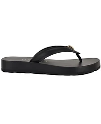 Guess Women's Candry Triangle Logo Eva Thong Flip Flop Sandals