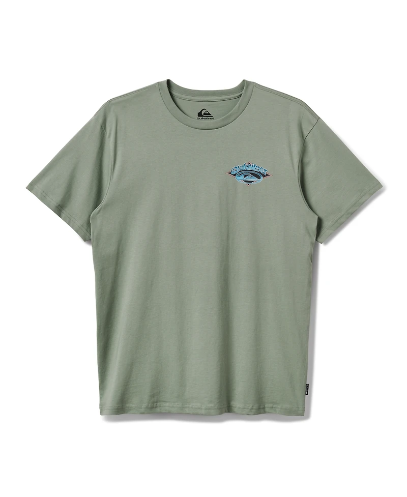 Quiksilver Men's Brushwork Short Sleeve T-Shirt
