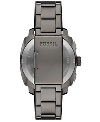 Fossil Men's Machine Chronograph Gunmetal Stainless-Steel Watch, 44mm